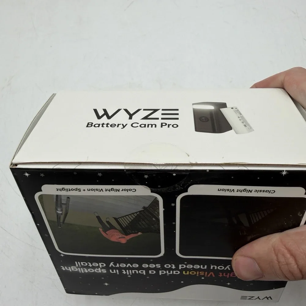 Wyze Battery Cam Pro 2k HDR Wireless Outdoor/Indoor Security Camera